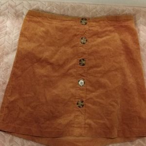 Corduroy skirt